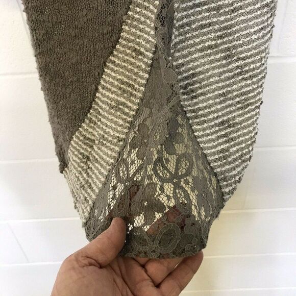 Angel of the North Women’s Tunic Sweater Asymmetrical Hem Round Neck Size Large - Picture 12 of 12